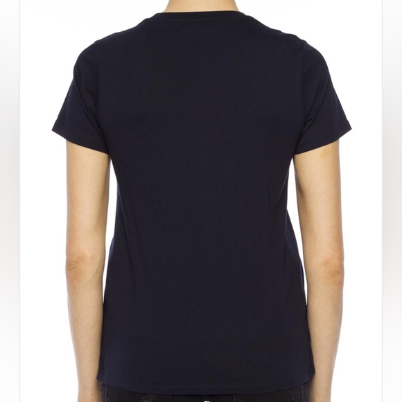 Burberry Short Sleeve Tshirt.  Size M. Navy - Picture 10 of 12